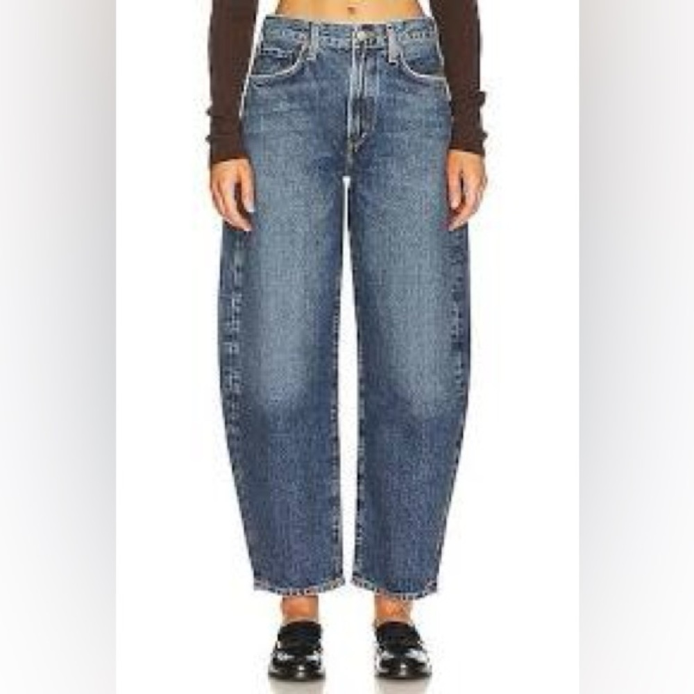 Agolde Women's High Rise Jeans - Blue